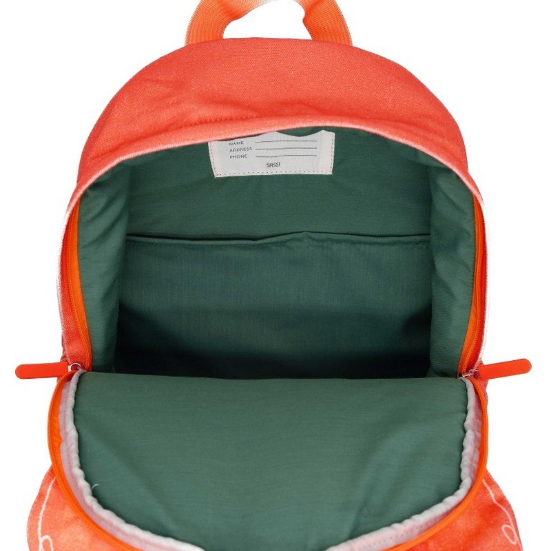 Zaino volpe per bambini in formato A4 realizzato in cotone